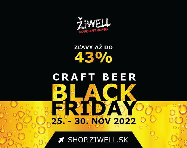 ZiWELL Craft Beer Black Friday banner 2022